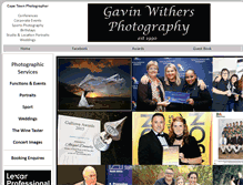 Tablet Screenshot of gwphoto.co.za